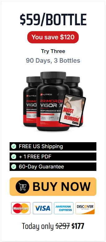Primordial Vigor-X sale